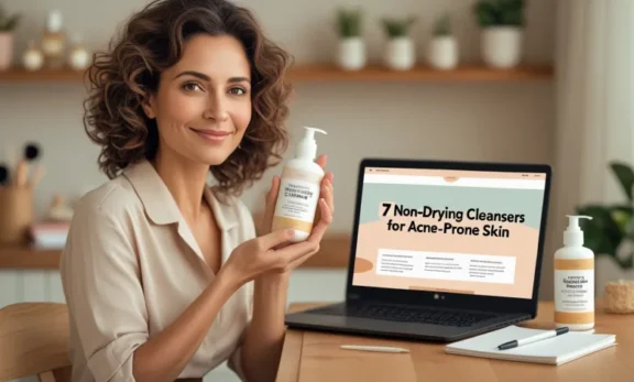 7 Best Non-Drying Cleansers for Acne-Prone Skin