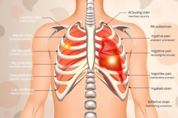 Major Reasons Behind Rib Cage Pain