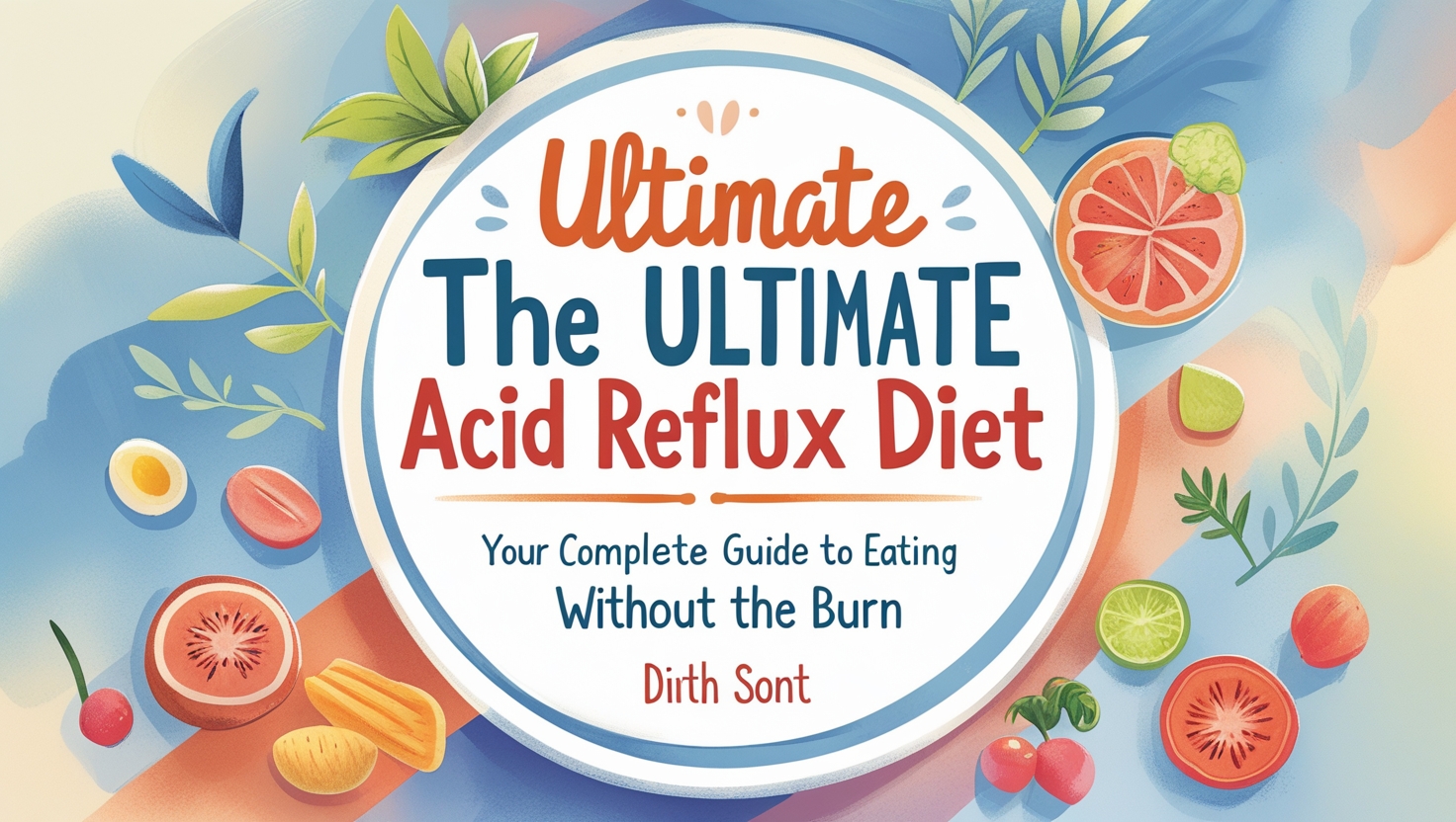 natural acid reflux diet management