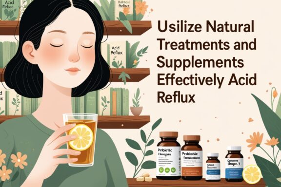 Utilize Natural Treatments and Supplements Effectively Acid Reflux