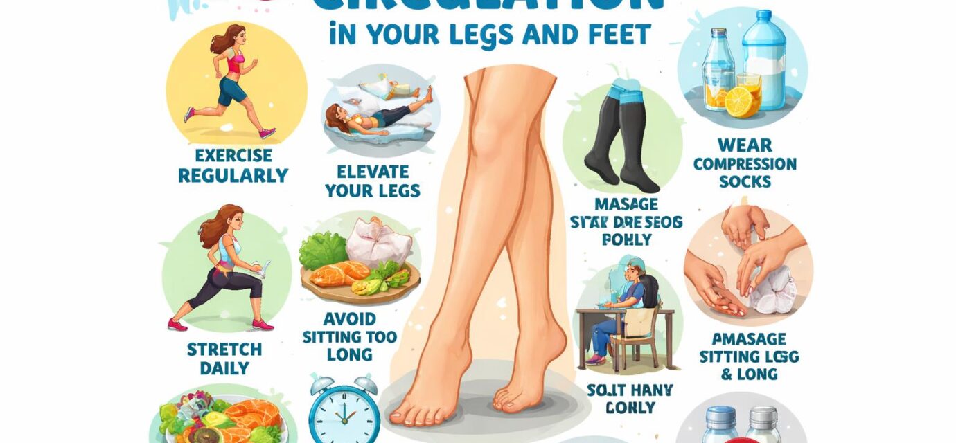 10 Ways to Boost Blood Circulation in Your Legs and Feet