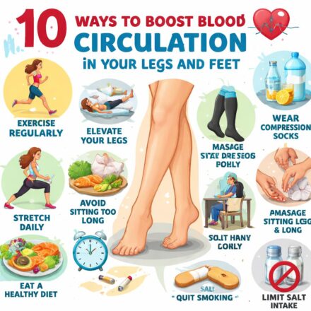 10 Ways to Boost Blood Circulation in Your Legs and Feet