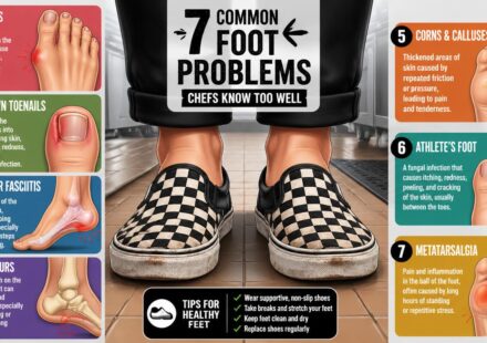 7 Common Foot Problems for Chefs