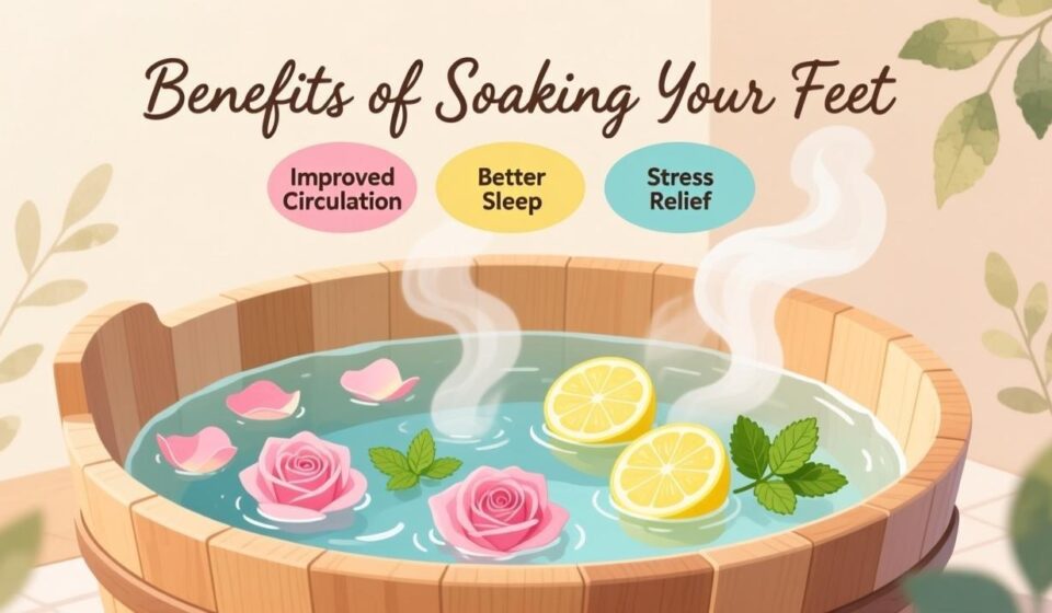Benefits of Soaking Your Feet