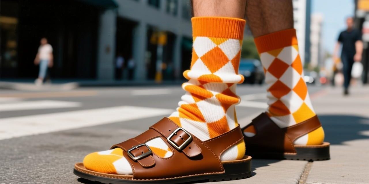 Can you wear socks with sandals
