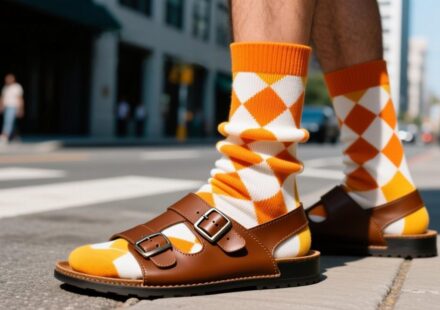 Can you wear socks with sandals
