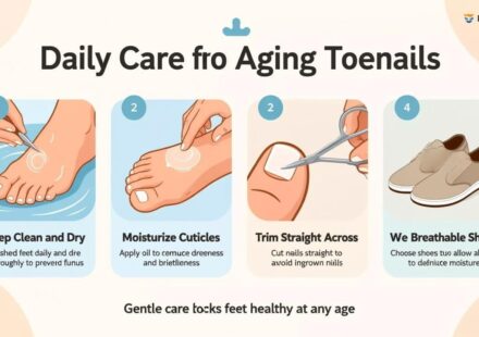 Daily Care for Aging Toenails