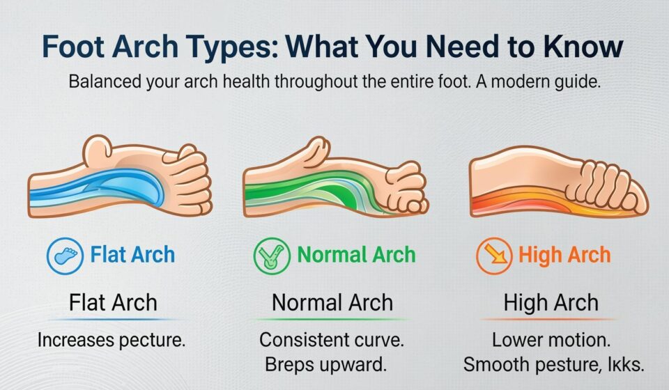 Foot Arch Types: What You Need to Know