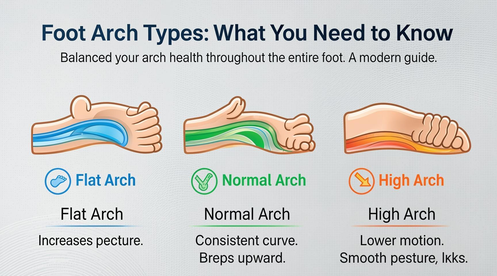 Foot Arch Spring Foot‑arch classifications