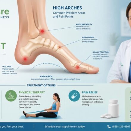 High Arch Feet Problems, Pain Treatment
