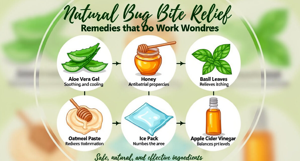 Natural Bug Bite Relief Remedies that Do Work Wonders