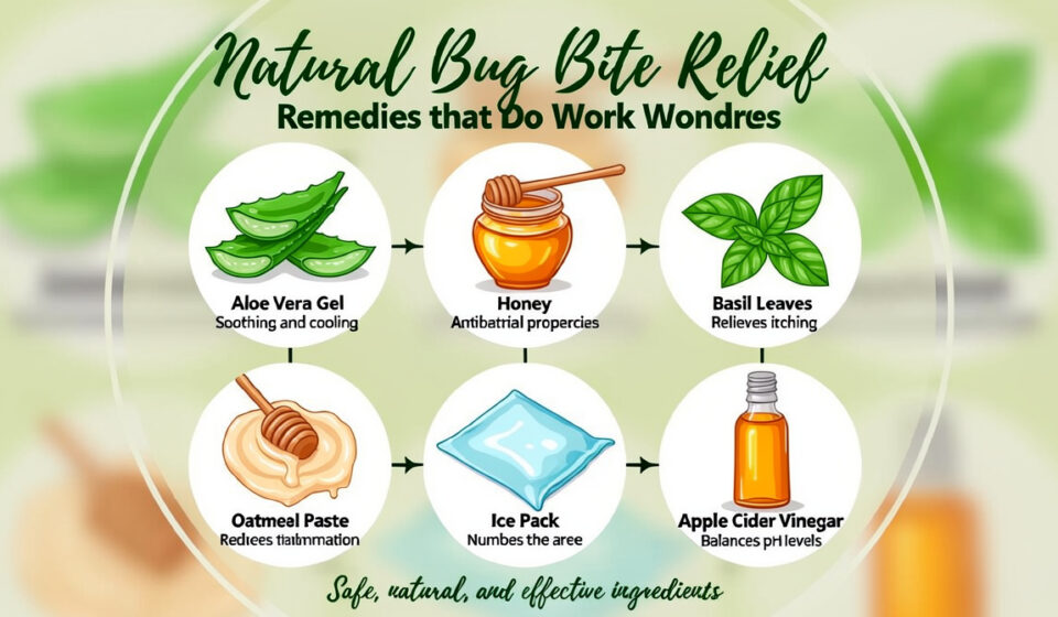Natural Bug Bite Relief Remedies that Do Work Wonders