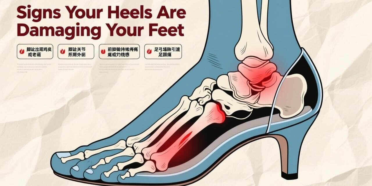 Signs Your Heels Are Damaging Your Feet