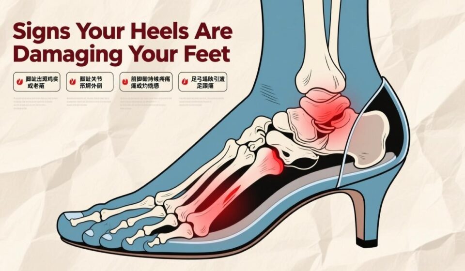 Signs Your Heels Are Damaging Your Feet Signs Your Heels Are Damaging Your Feet