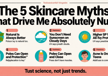 The 5 Skincare Myths