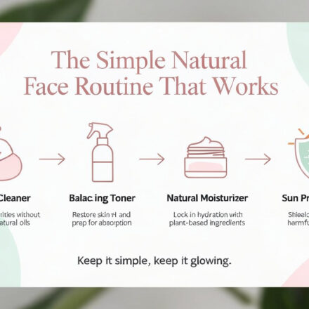 The Simple Natural Face Routine That Works