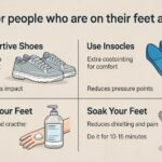 Tips for people who are on their feet all day